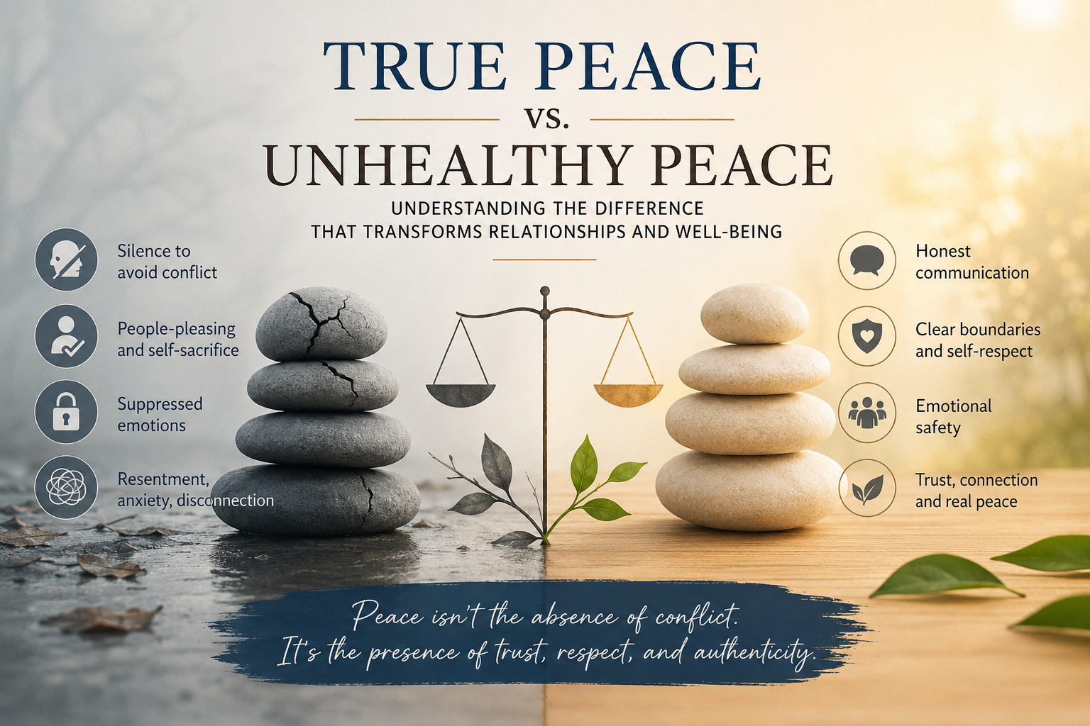 Understanding peace that’s not really peace